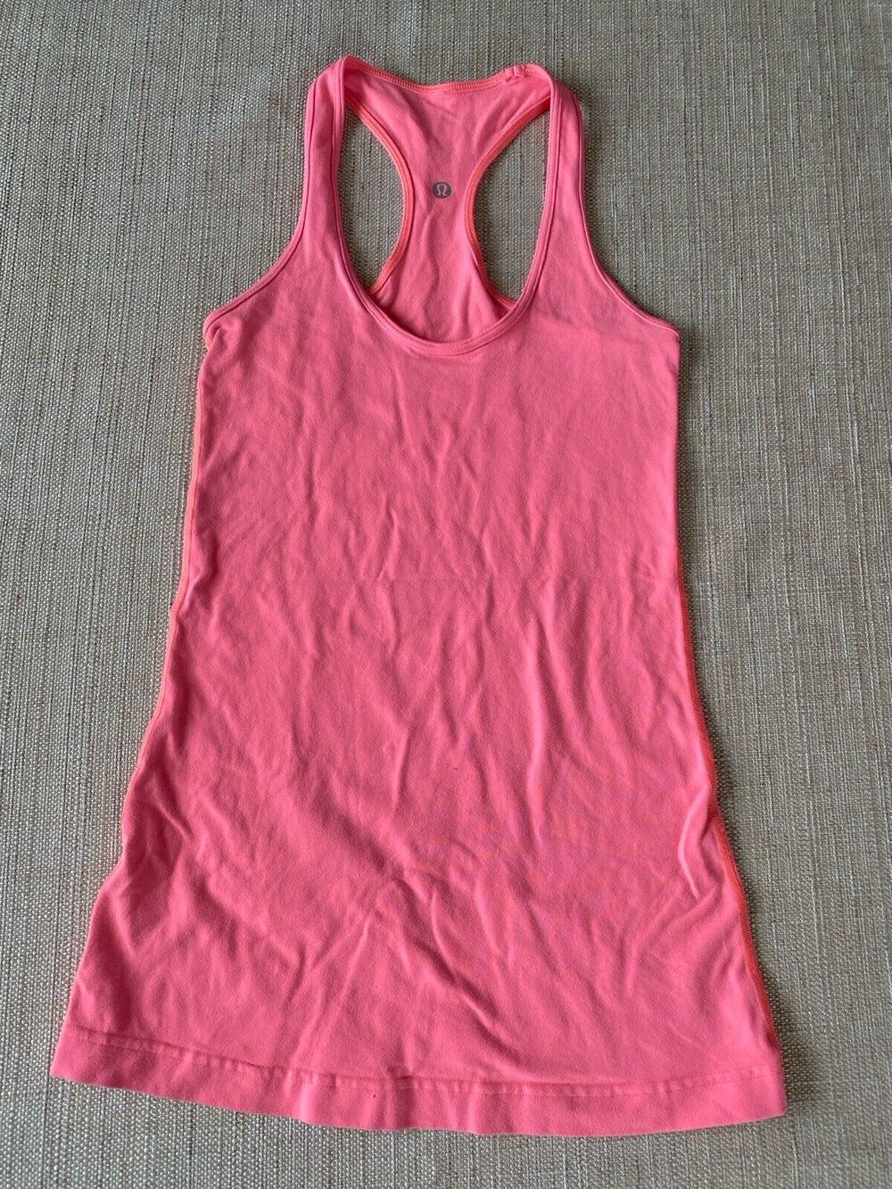 LULULEMON Woman’s Salmon Colored Tank Top Possible Size 2